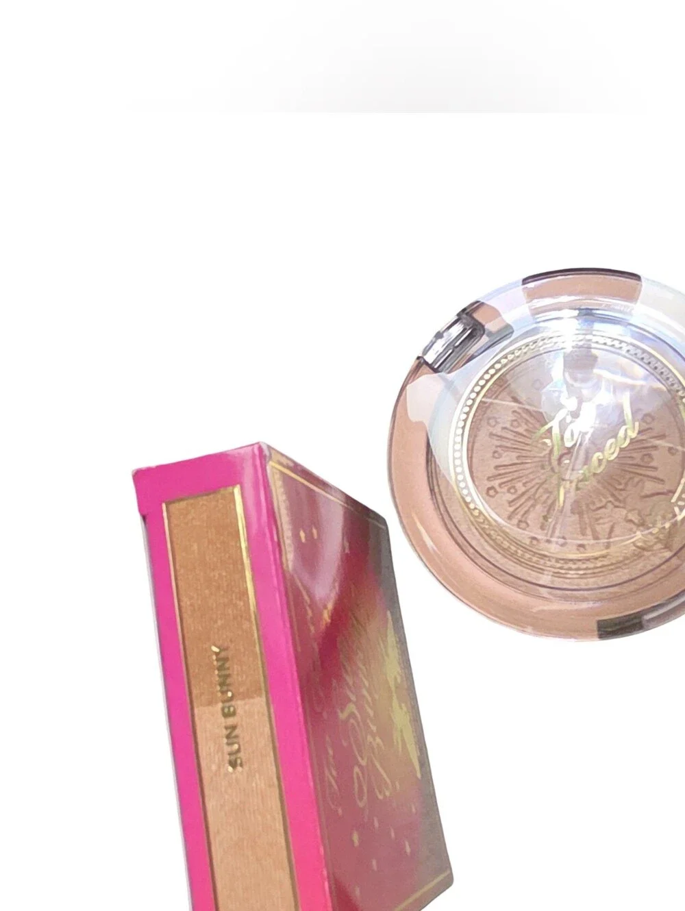 Sun Bunny Blushing Bronzer Radiant Dual-Shade Bronzing Palette NEW
